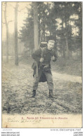 ARMEE  BELGE ..-- Après 28 KM De Marche . 1908 Vers POUPEHAN ( Melle Léa DANLOY ) . Voir Verso . - Uniformes