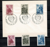 1960 1125-1127 FDC & Serie **  :  " Wereldjaar V/d Vluchteling /Année Mondiale Du Réfugié   " - 1951-1960