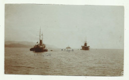 R.N. NAVE ALESSANDRO VOLTA E R.N. NAVE LEPANTO - FOTOGRAFICA - NV FP - Guerra