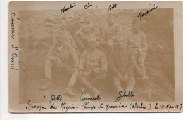 CAMP DE ZIVONIA (SERBIE) - CARTE PHOTO MILITAIRE 10 MAI 1917 - SOUVENIR D'ORIENT - Serbie