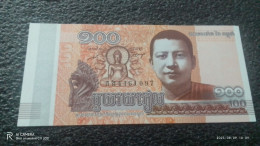 KAMBOÇYA--      100RİEL     UNC - Cambodge