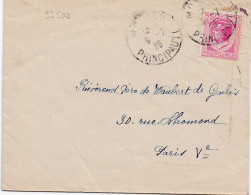 33509# LETTRE Obl MONACO PRINCIPAUTE 1925 MONTE CARLO - Briefe U. Dokumente