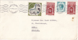 33510# LETTRE Obl MONACO CONDAMINE PRINCIPAUTE DE MONACO 1960 Pour GENK GAND BELGIQUE - Lettres & Documents