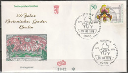 Berlin FDC 1979 Nr.602  300 Jahre Botanischer Garten ( D 4713 ) Günstige Versandkosten - 1971-1980