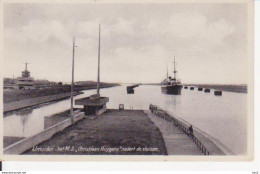 IJmuiden MS Christiaan Huijgens Bij Sluizen 1937 RY16253 - IJmuiden