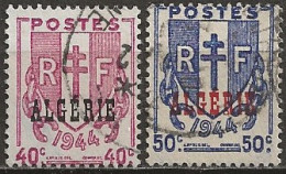 YT N° 225-226  - Oblitéré - Type Ecusson - Used Stamps