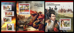 Djibouti  2023 210 Years Since The Battle Of Bautzen. Napoléon Bonaparte. (154) OFFICIAL ISSUE - Napoléon