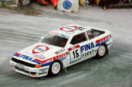Toyota Celica GT4 - Fina - Tour De Corse 1991 #15 - Marc Duez/Wicha - Troféu - Trofeu