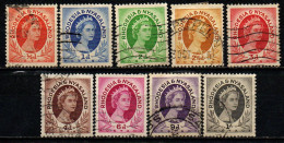 RHODESIA AND NYASALAND - 1954 - EFFIGIE DELLA REGINA ELISABETTA II - USATI - Rodesia & Nyasaland (1954-1963)