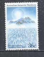 A.A.T.AUSRALIAN ANTARCTIC TERRITORY 1986 - 25th ANNIVERSARY OF ANTARCTIC TREATY -  - MNH  MINT NEUF NEU NUEVO - Andere-Oceanië