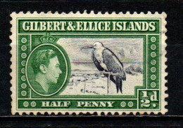 GILBERT & ELLICE ISLANDS - 1939 - Great Frigate Bird - USATO - Gilbert- En Ellice-eilanden (...-1979)