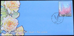 UNO NEW YORK 2001 Mi-Nr. LF 18 Ganzsache Luftpostfaltbrief Gestempelt EST - Poste Aérienne