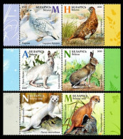 2020 Belarus 1343-1348Paar Fauna 13,50 € - Pics & Grimpeurs