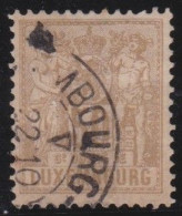 Luxembourg    .   Y&T     .    53  .    12½x12½      .   O    .      Oblitéré - 1882 Allegorie