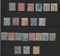 ITALIE JOLI LOT 22 TIMBRES CLASSIQUES ANCIENS OBLITERES TBE COTE 85 EUROS VOIR PHOTOS - Lotti E Collezioni