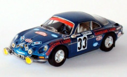 Alpine Renault A110 1600 S - 1st Gr. 3 Rally Monte-Carlo 1973 #33 - J .Henry/D. Thiry - Troféu - Trofeu