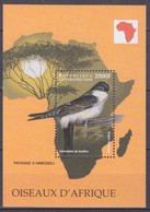 1999	Central African Republic	2190/B621	Birds	7,50 € - Segler & Kolibris