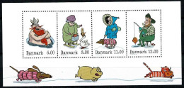 Denmark 2011; Winter - Comics; Souvenir Sheet MNH(**). - Nuovi