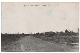 80. CPA. Somme. Chaulnes. Rue De Lihons (Militaria) - Chaulnes