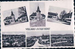 Villars Sous Yens VD, Eglise Et Bureau De Poste, 6 Vues (4218) - Yens