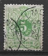 OBP45 Met Cirkelstempel Rupelmonde - 1869-1888 León Acostado