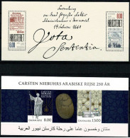 Denmark 2011; The 250th Anniversary Of Carsten Niebuhr's Arabian Expedition And Supreme Court; 2 Souvenir Sheets MNH(**) - Neufs