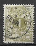 OBP42 Cu, Gestempeld Met Witte Vlek Rechts - 1849-1900