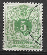 OBP45 Cu, Gestempeld Met 2 Witte Streepjes Naast Q En Vlek Achter E - 1849-1900