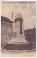 (21) 052, Gevrey Chambertin, Grosjean, Monument érigé A La Mémoire Des Soldats De Gevrey, état - Gevrey Chambertin