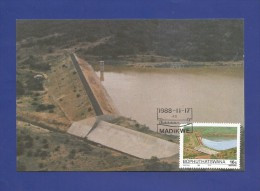 Bophutatswana 1988 , Maximum Card - Water Conservation - NGOTWANE - 1988-11-17 - Bofutatsuana