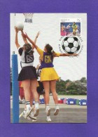 Australien 1991  Mi.Nr. 1261 , Netball - SPORT - Maximum Card - First Day 22. August 1991 - Maximumkarten (MC)