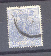 Belgique  :  Yv  24a  (o)  Dentelé 15  ,    N2 - 1866-1867 Blasón