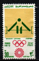 EGITTO - 1972 - OLIMPIADI DI MONACO - USATO - Poste Aérienne