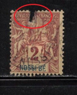 NOSSI-BE Scott # 33 Used - Faulty - Used Stamps