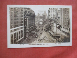 RPPC  Times Square.    New York City New York  Ref  6148 - Manhattan