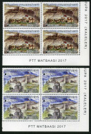 Türkiye 2017 Mi 4338-4339 MNH Europa, Castles, Architecture, Fortress [Block Of 4] - 2017