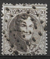 OBP14B Cu, Met Puntstempel En Kaders Verlengd + Mistanding - 1849-1900