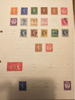 Angleterre . 1955-1957. Restant De Collections.Oblitérés. - Used Stamps