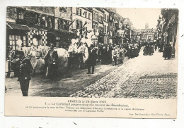 Cp, Funérailles, 14, LISIEUX, 1923, Le Corbillard Passant Devant Le Couvent Des Bénédictines , Sainte Thérése, Vierge - Begrafenis