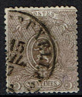 25  Obl  BXL  110 - 1866-1867 Petit Lion (Kleiner Löwe)
