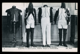 354 - ECOLE SPECIALE MILITAIRE - Uniformes De SAINT CYRIENS Premier Empire Et Restauration - Collections & Lots