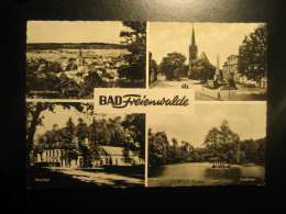 BAD FREIENWALDE Markisch-Oderland Brandenburg GERMANY Postcard - Bad Freienwalde