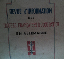 Revue D'Information >troupes Françaises En Allemagne >1948 > Réf:C 0 > - Otros & Sin Clasificación