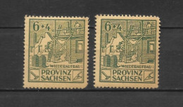 Germany 1946 Saxony ,  Reconstruction , MNH - Sachsen