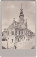 Bolsward Stadhuis Oude Foto Op Karton ZW103 - Bolsward