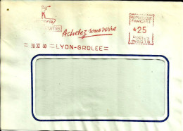 Lettre  EMA Havas CG 1960 Achetez Sous Verre Metier   Souffleur De Verre 69 Lyon  C17/41 - Usines & Industries