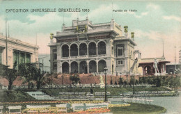 BELGIQUE - Exposition Universelle De Bruxelles 1910 - Pavillon De L'Italie - Colorisé - Animé - Carte Postale Ancienne - Mostre Universali