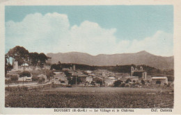  ***  13  ****   ROUSSET  Le Village Et Le Château - Timbrée 1951 TTBE  - Rousset