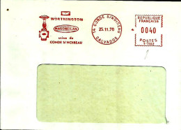 Lettre  EMA  Havas T 1970 Worthington Metier Outil Vanne 14 Conde S/noireau  C19/17 - Usines & Industries