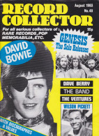 RECORD COLLECTOR N°48 August 1983 Rock Magazine David Bowie Genesis Wilson Pickett Phil Collins Dave Berry Eric Burdon.. - Books On Collecting